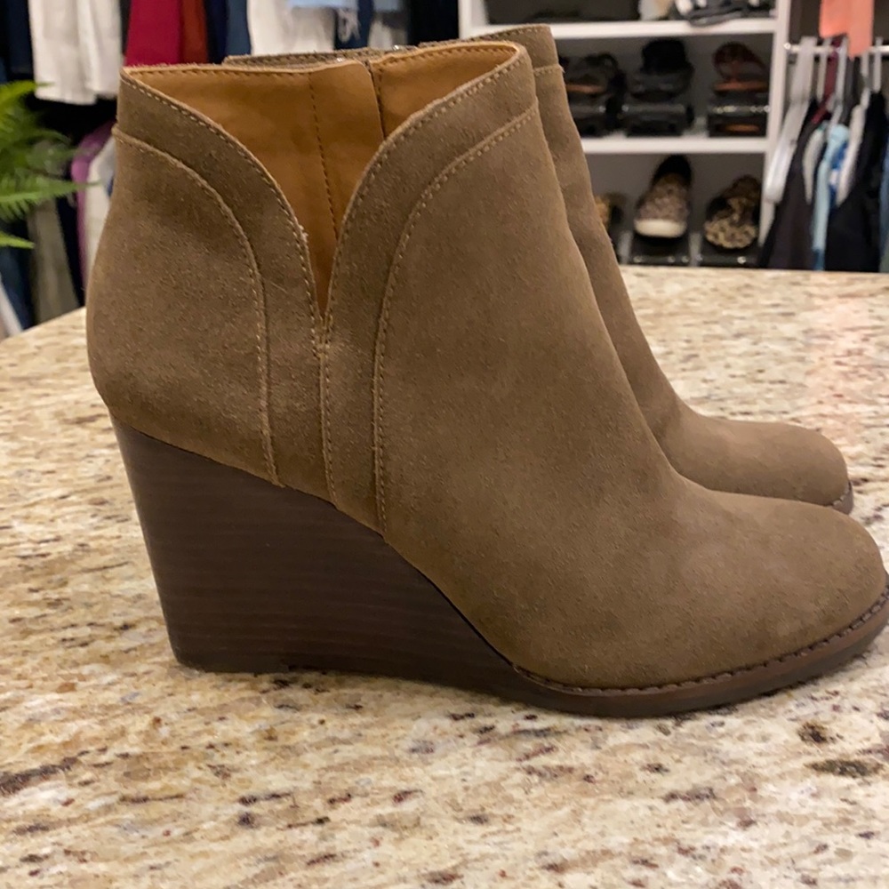 Lucky Brand booties.